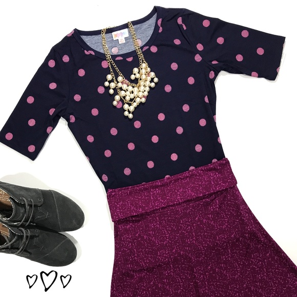 LuLaRoe Tops - NWT LuLaRoe Polka Dots Gigi